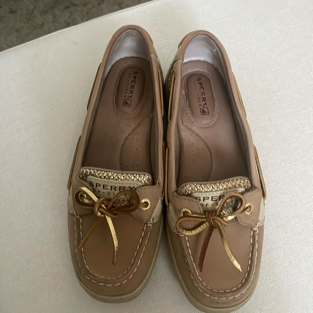 Sherry top sliders Gold 5.5 loafer